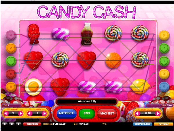 Candyland – Disfruta de la más dulce tragaperras en los mejores casinos