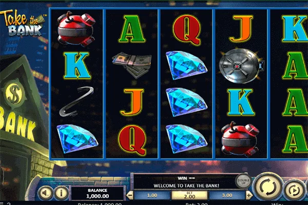 Tragaperras Take the Bank