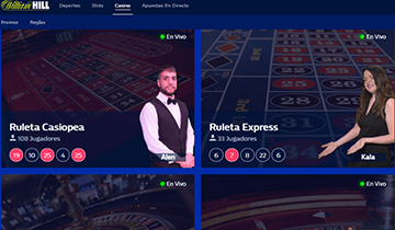 william hill casino en vivo