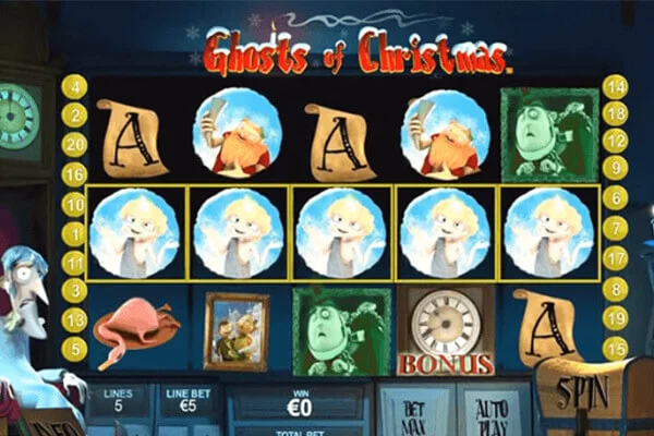 Tragaperras Ghost of Christmas