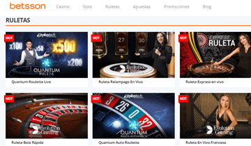 betsson casino en vivo