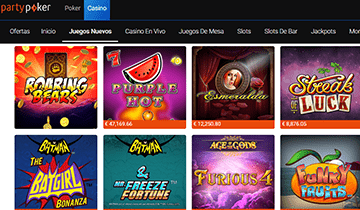 partypoker juegos de casino online