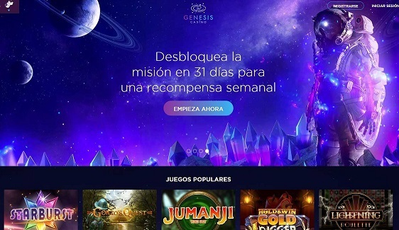 juegos populares genesis casino