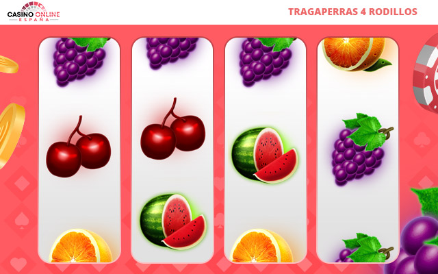 Tragaperras de 4 rodillos