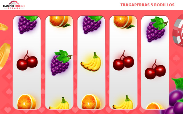 Tragaperras de 5 rodillos