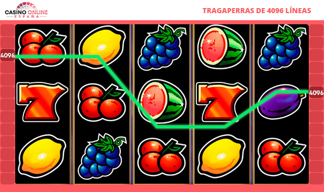 Tragaperras 4096 lineas pago