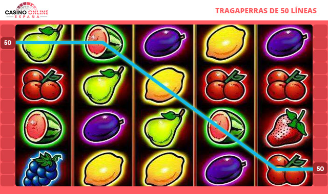 Tragaperras 50 lineas pago