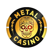 metal casino logo