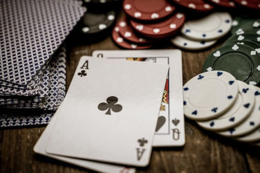Poker card chips
