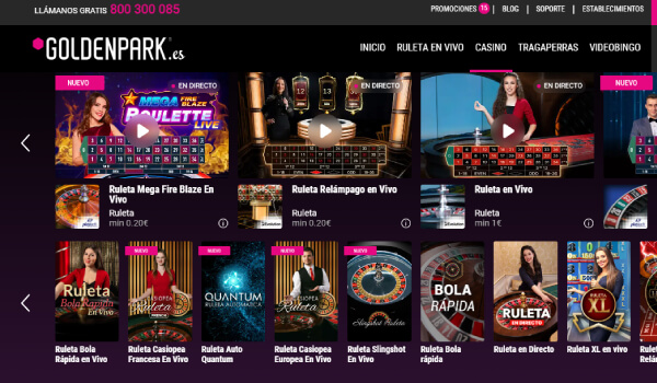 goldenpark juegos de casino