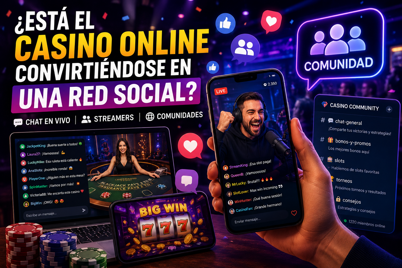 streamers-comunidad-global